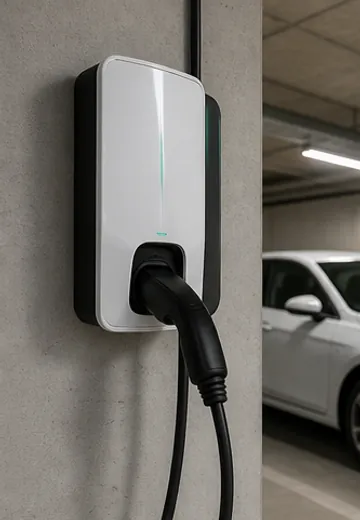 Punto de recarga para vehículos eléctricos