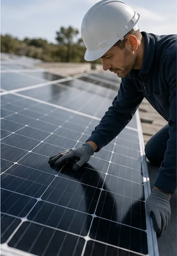 Mantenimiento de una instalacion fotovoltaica