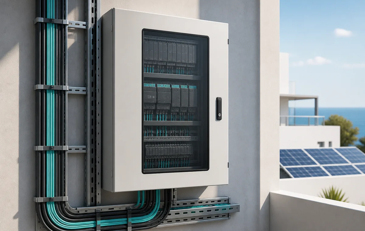 Cuadro eléctrico, automatización y energía solar