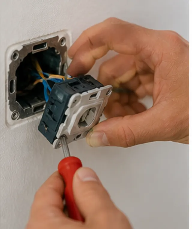 Sustitución de mecanismos eléctricos por especialista cualificado